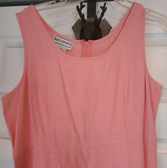 Karin Stevens Woman's Two Piece Suit, Size: 12 Color: Pink - Picture 10 of 13